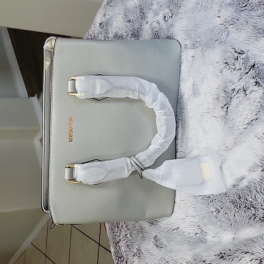 BOSTANTEN Gray Women's Satchel Bag